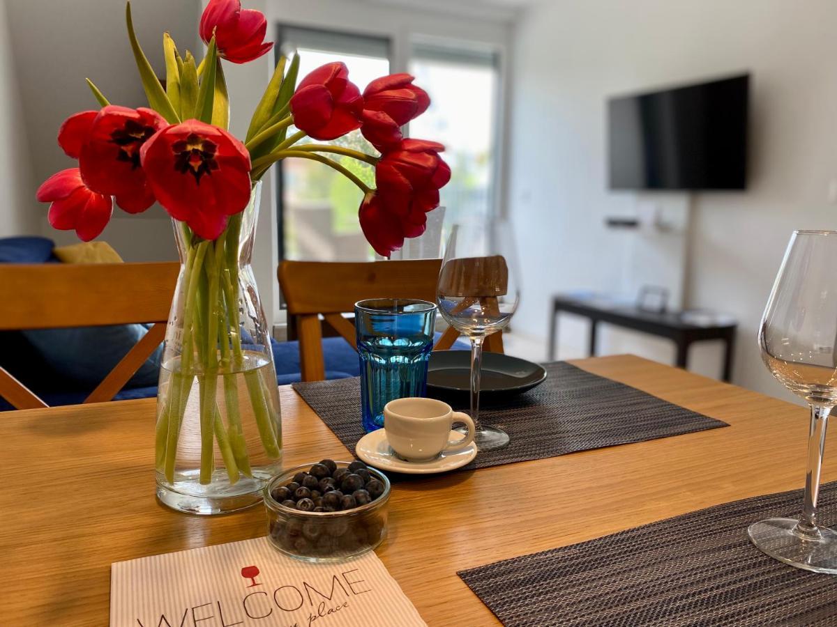 Iris Appartement In Heviz Mit Tiefgarage Und Panoramaaussicht Bagian luar foto